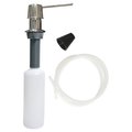 Danco 10039B Soap Dispenser with Nozzle, 12 oz Capacity, MetalPlastic, Brushed Nickel 10039